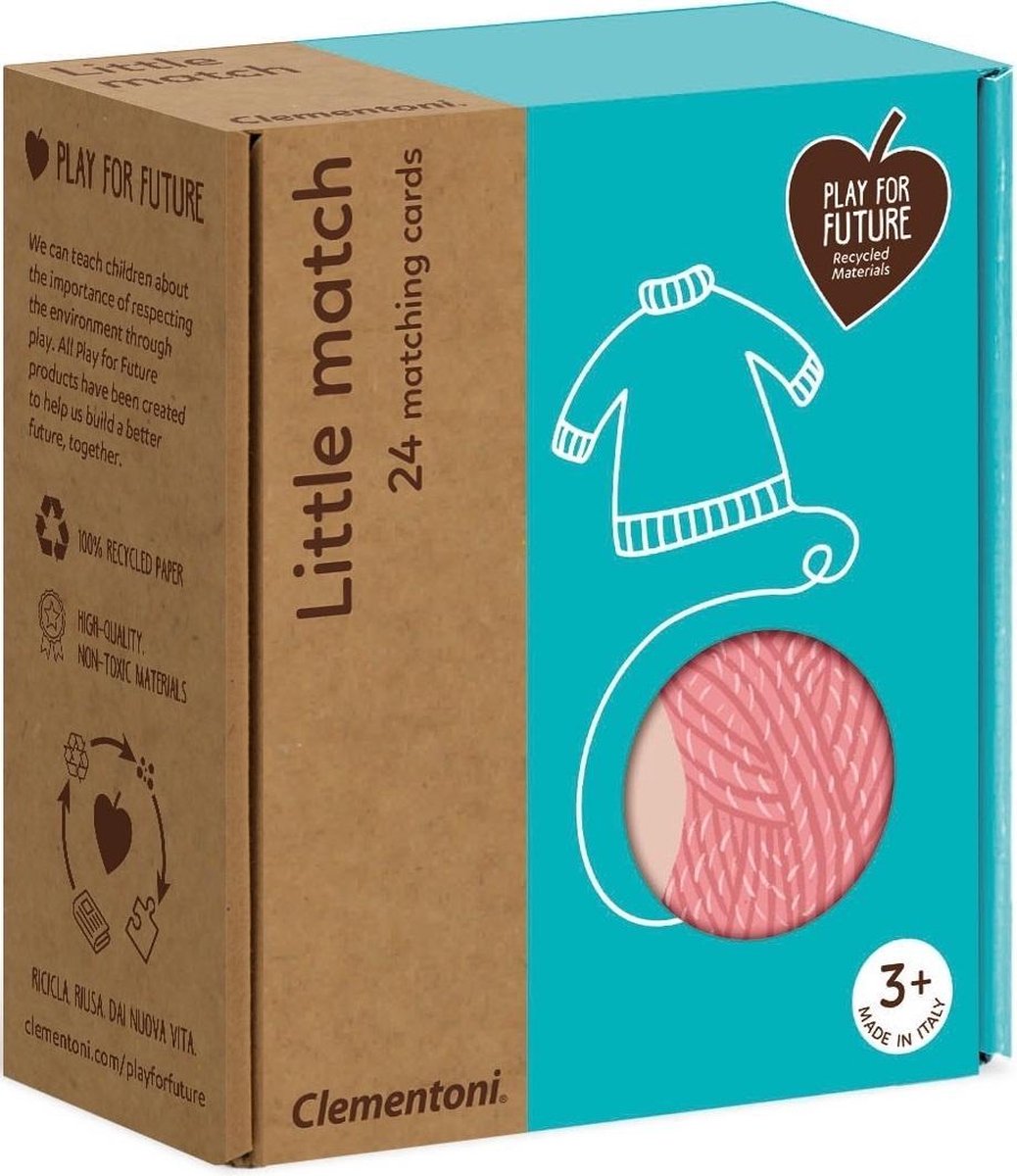 Clementoni legpuzzel Little Match Voor & Na junior 24-delig