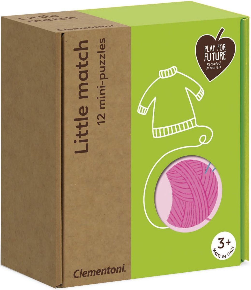 Clementoni legpuzzel Little Match Voor & Na junior 24-delig
