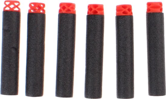 Tack Pro pistool Shooter I junior 18 cm zwart/ 7-delig-delig - Rood