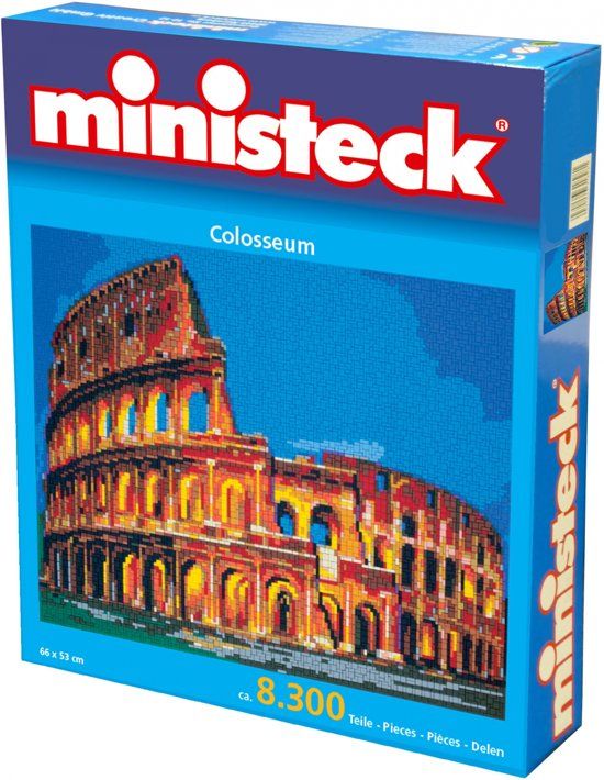 Ministeck Colosseum XXL 8300-delig - Blauw