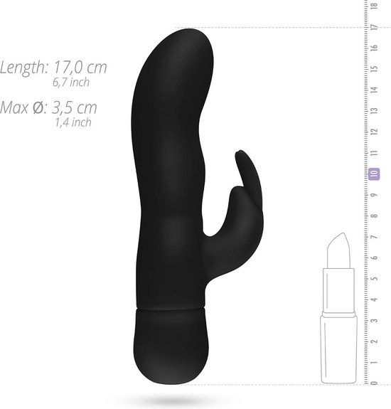 Mad Rabbit Vibrator - - Zwart