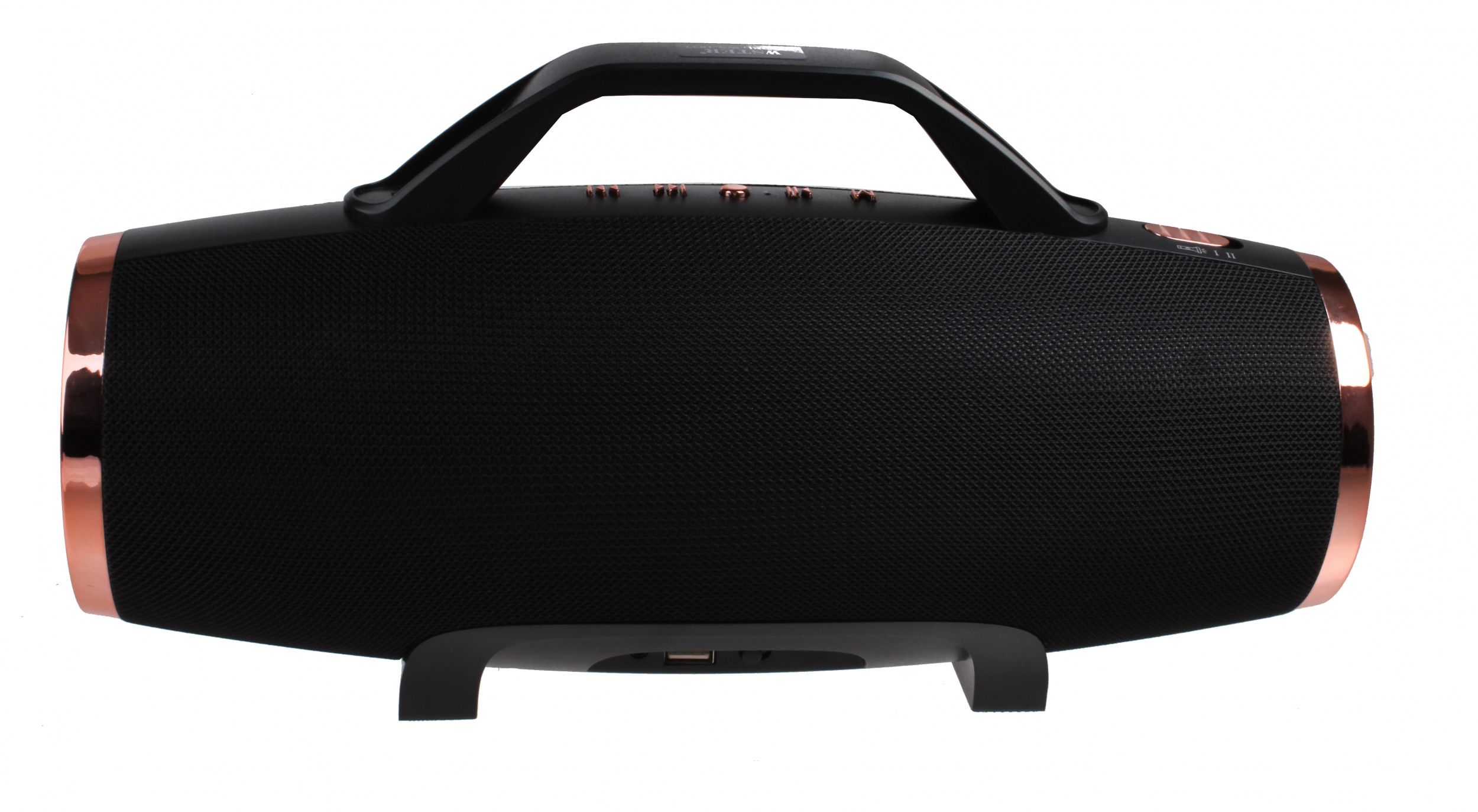 Wster speaker 2x10W bluetooth 34 cm polypropyleen - Zwart
