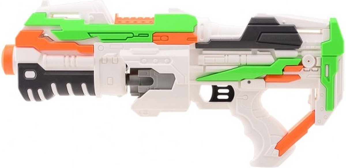 Tack Pro geweer Attack junior 45 cm 11-delig - Wit