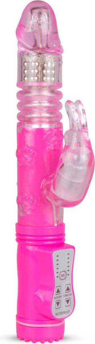 EasyToys Stotende Rabbit Vibrator - - Roze
