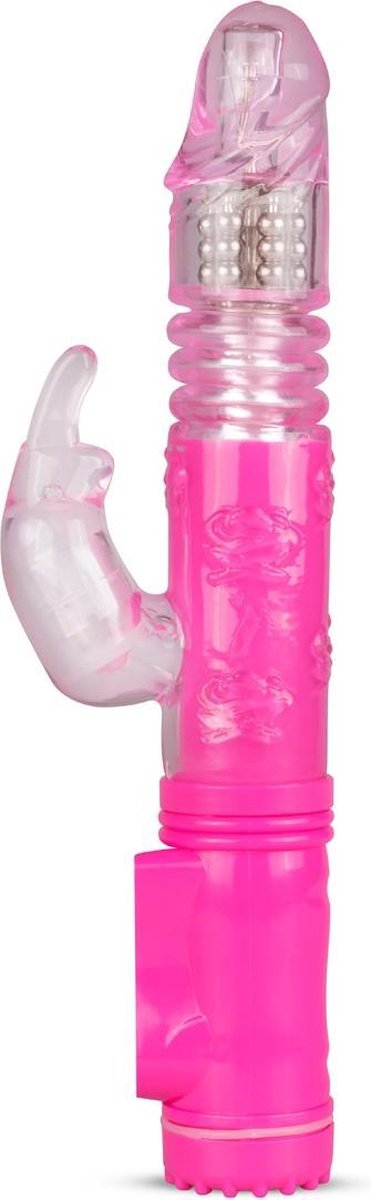 EasyToys Stotende Rabbit Vibrator - - Roze