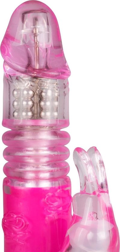EasyToys Stotende Rabbit Vibrator - - Roze