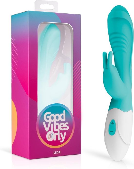 Good Leda Rabbit Vibrator - Groen