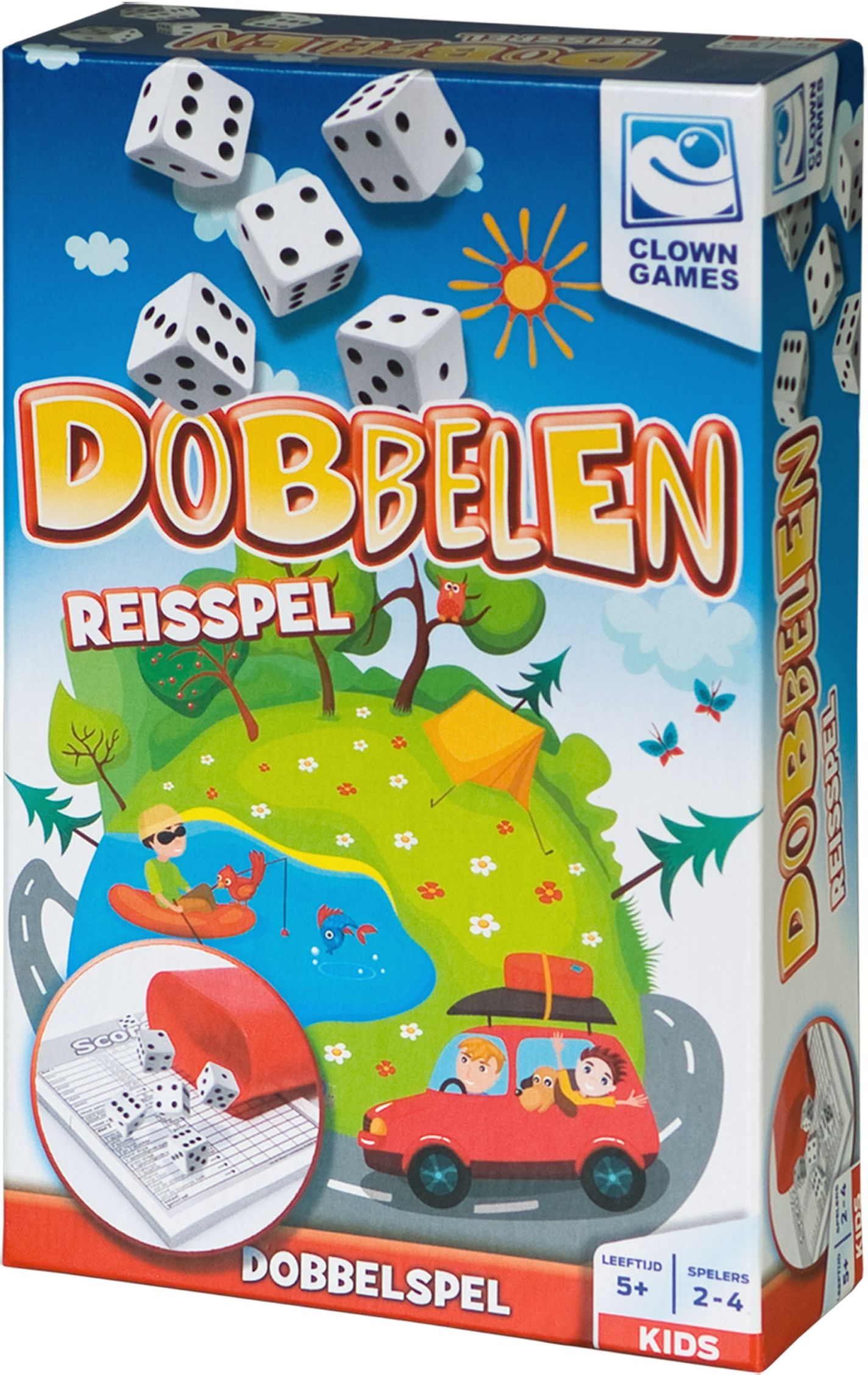 Clown Games Reis Dobbelen