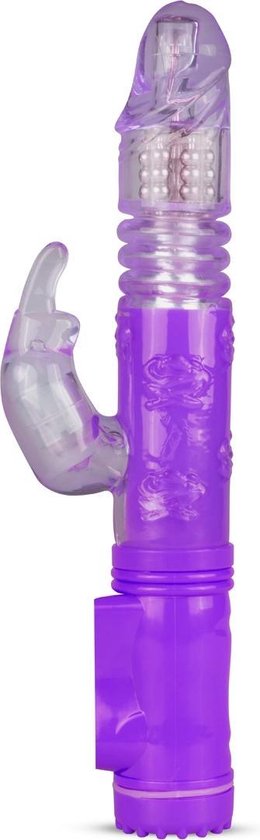 EasyToys Stotende Rabbit Vibrator - - Paars