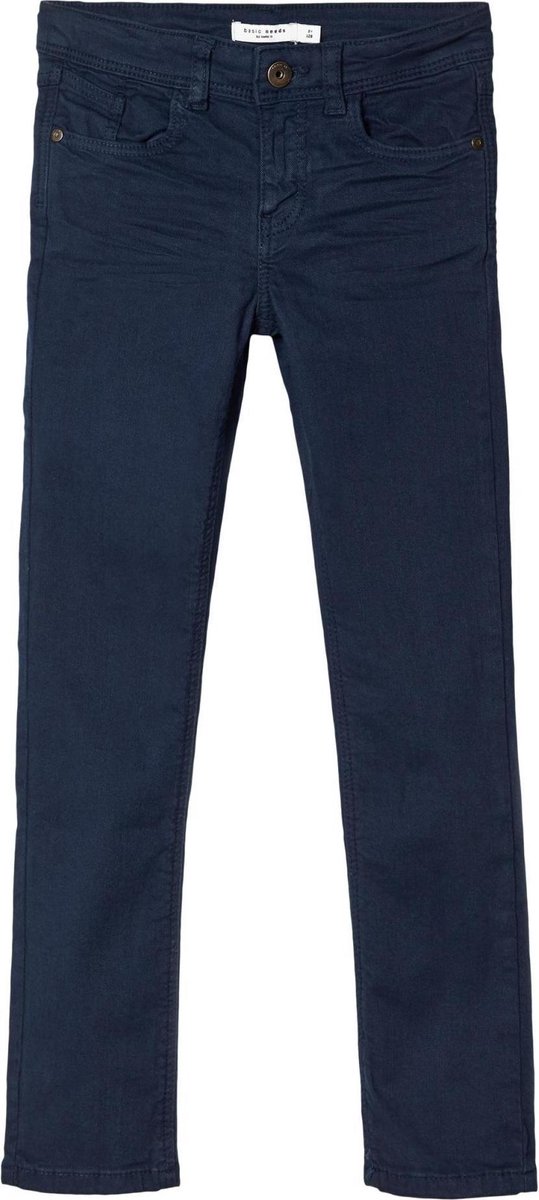 Name it Twill broek x-slim fit - Blauw