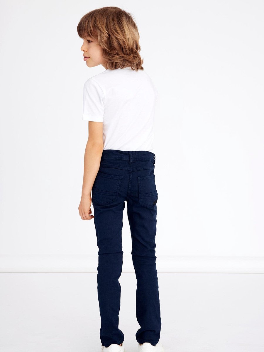 Name it Twill broek x-slim fit - Blauw