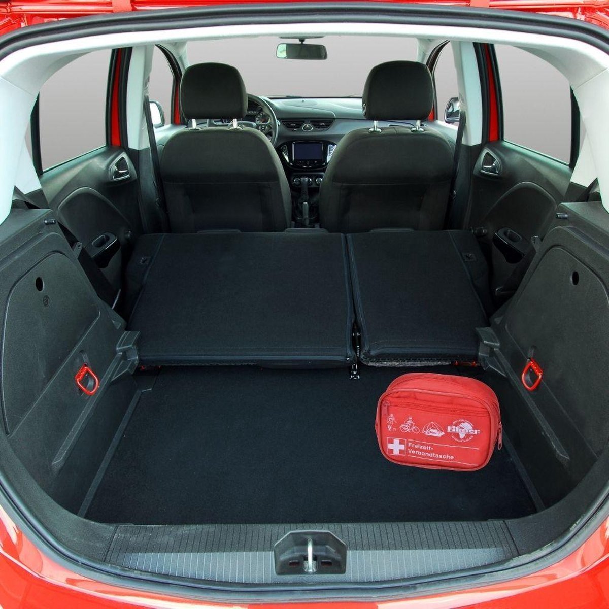 Orange85 EHBO koffer Verbanddoos met Ritssluiting Auto - Rood