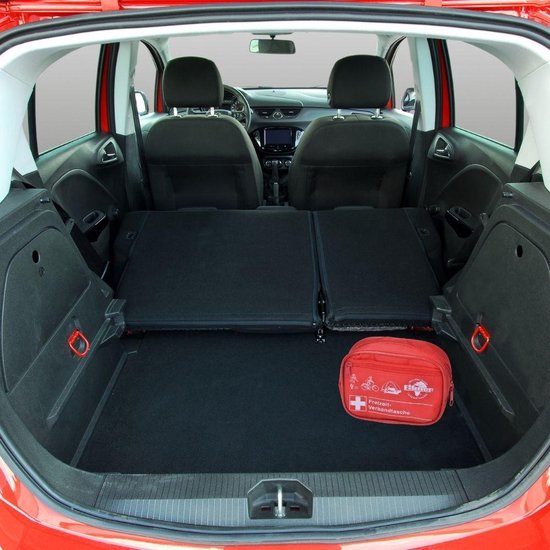 Orange85 EHBO koffer Verbanddoos met Ritssluiting Auto - Rood