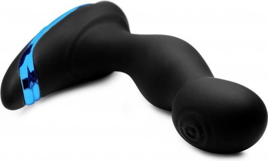 Alpha-Pro P-Pounce Pulserende Prostaat Vibrator - Zwart