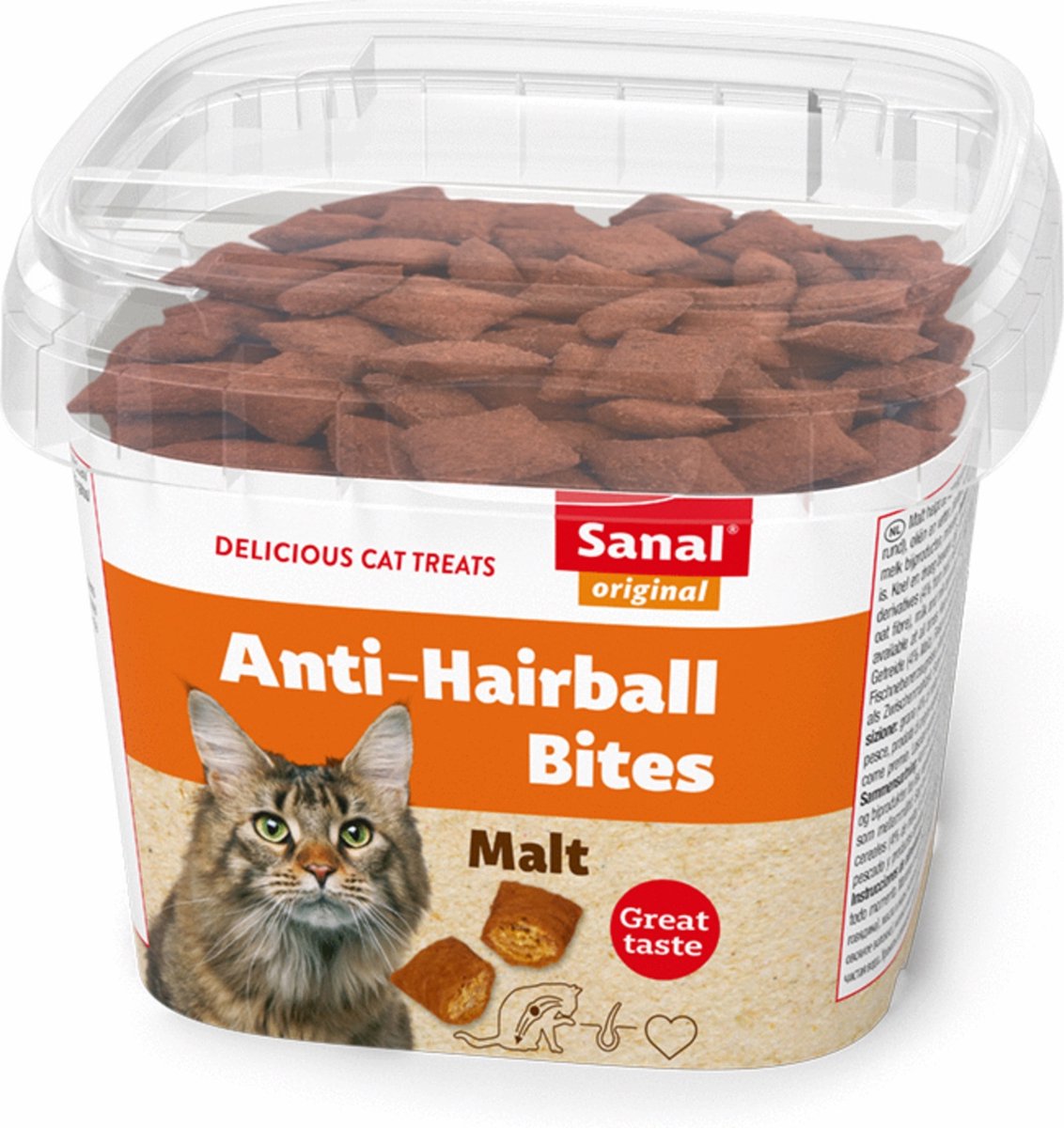 Sanal Anti Hairball Bites - Kattensnack - 75 g