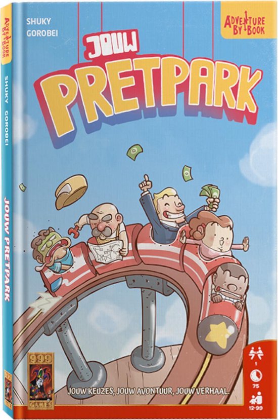 999Games actiespel Adventure by Book: Jouw Pretpark