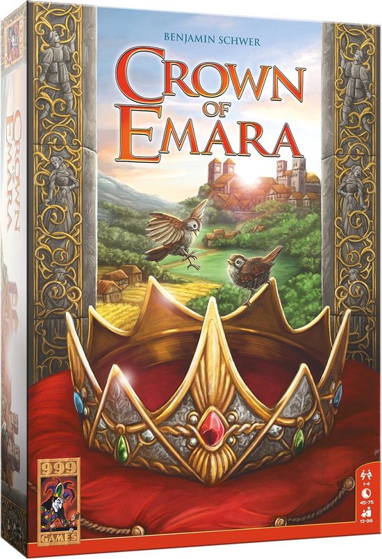 999Games gezelschapsspel Crown of Emara 31,5 cm karton