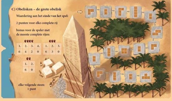 White Goblin Games gezelschapsspel Imhotep - een nieuwe dynastie