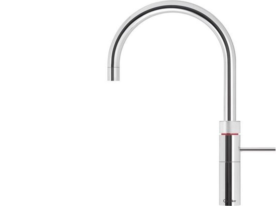 Quooker Fusion Round Chroom met PRO3 boiler 3-in-1 kokend water kraan