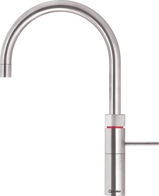 Quooker Fusion Round RVS met PRO3 boiler 3-in-1 kokend water kraan