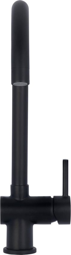 Saqu Keukenmengkraan met Hendel Mat - Zwart