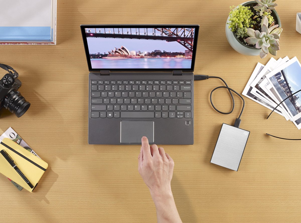 Seagate One Touch Portable Drive 5TB Zilver - Silver