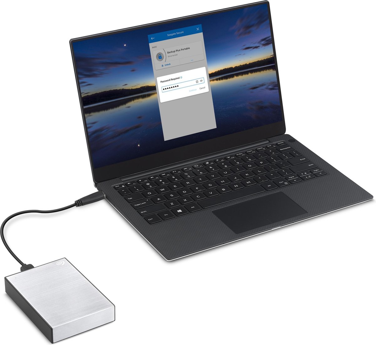 Seagate One Touch Portable Drive 5TB Zilver - Silver