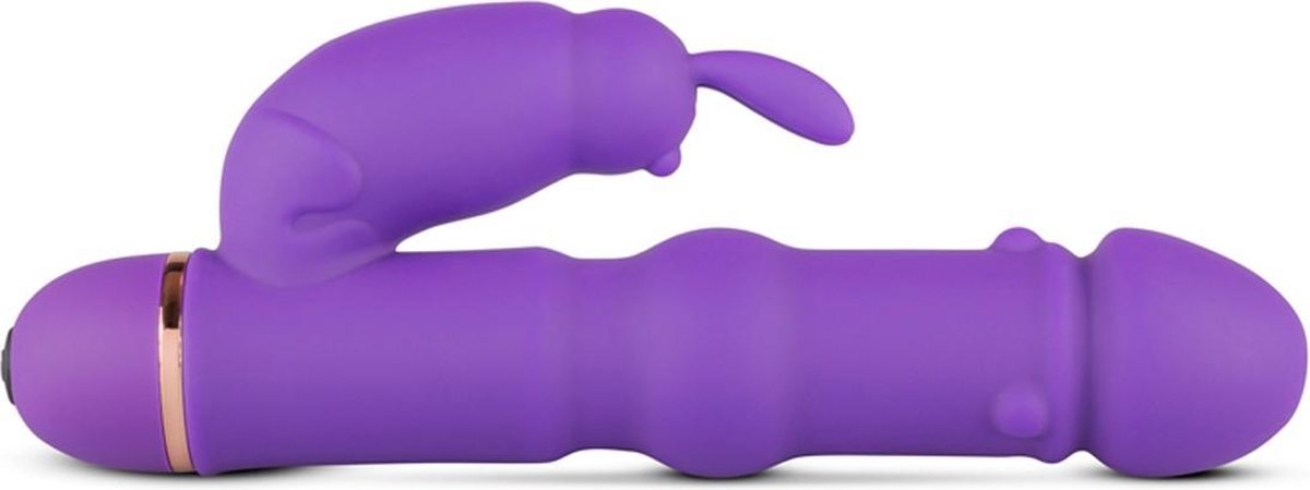Teazers Siliconen Rabbit Vibrator - - Paars