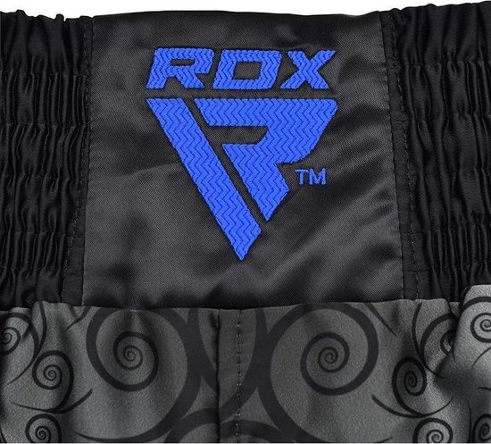 RDX Sports RDX BSS Boxing Training Shorts Satin R2 - - Blauw