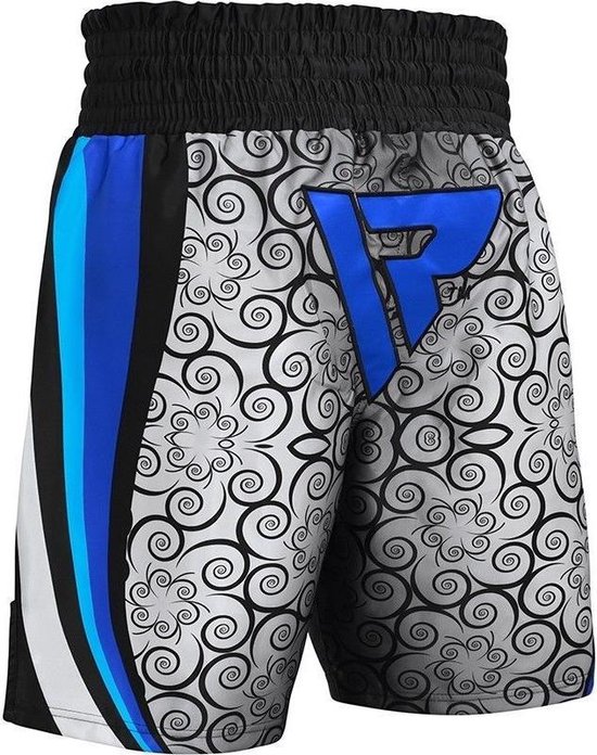 RDX Sports RDX BSS Boxing Training Shorts Satin R2 - - Blauw