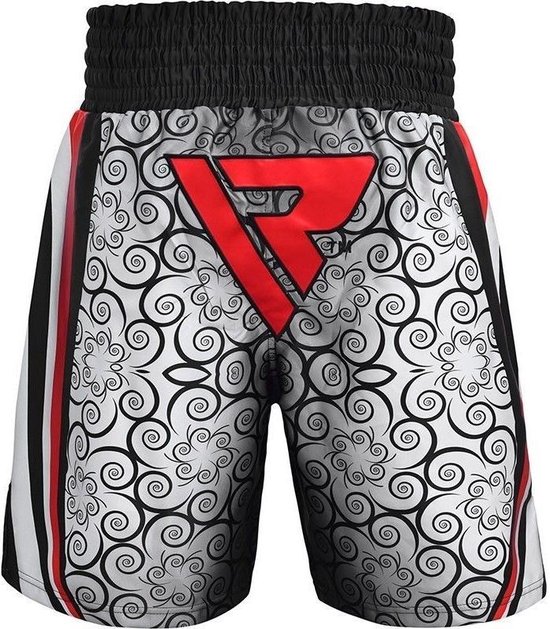 RDX Sports RDX BSS Boxing Training Shorts Satin R1 - - Rood