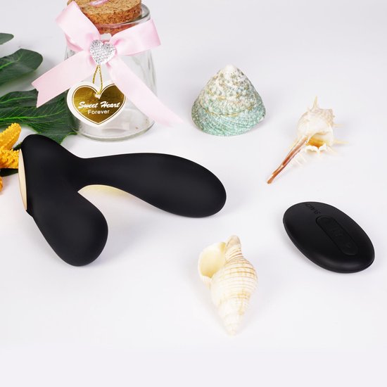 SVAKOM Vick Prostaat Vibrator Met Afstandsbediening - Zwart