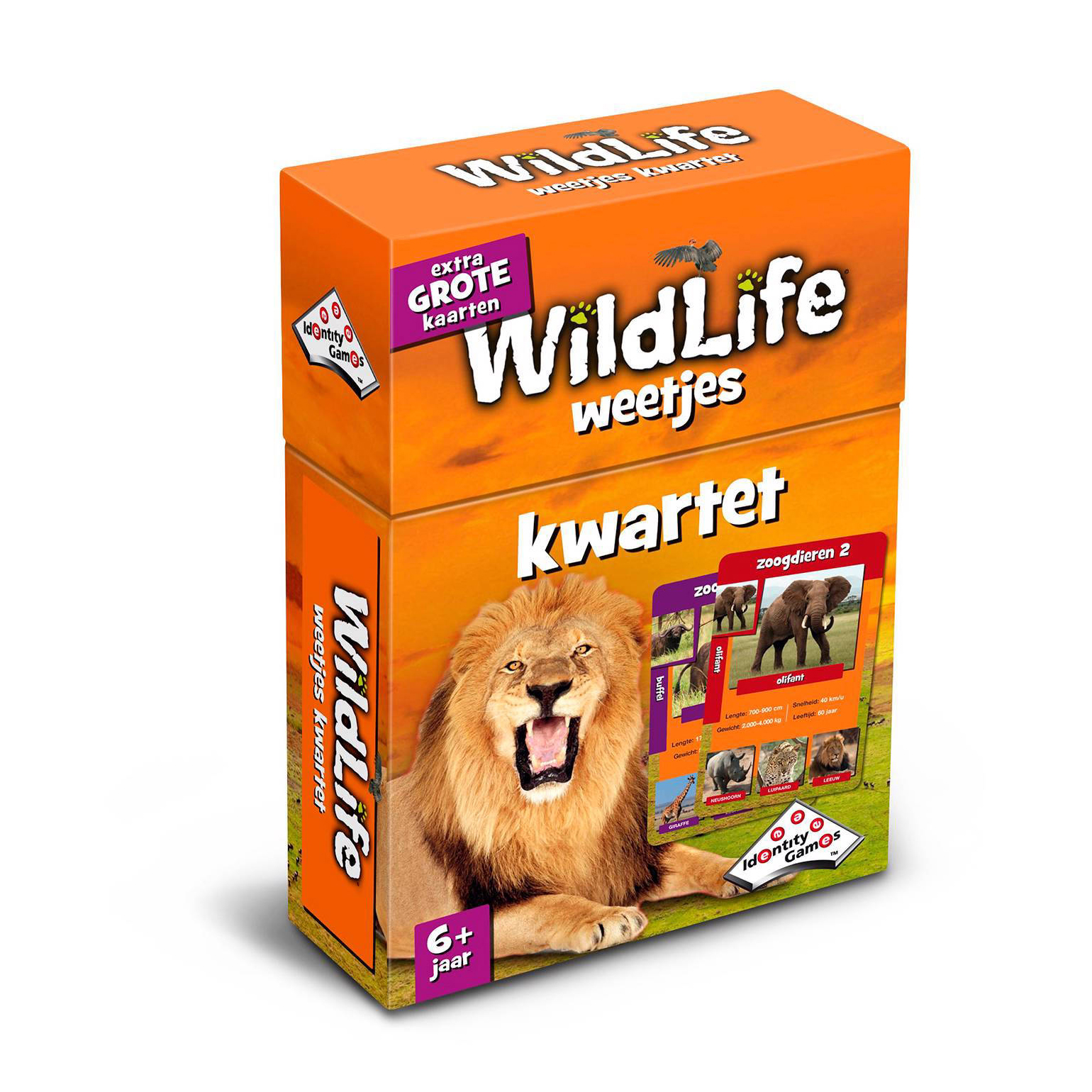 Identity Games Spel Weetjes Kwartet Wildlife