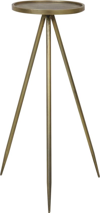 Light & Living Tafel Ø30x80,5 cm ENVIRA antiek - Goud