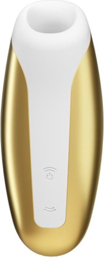 SATISFYER Love Breeze Luchtdrukvibrator - Yellow - Geel