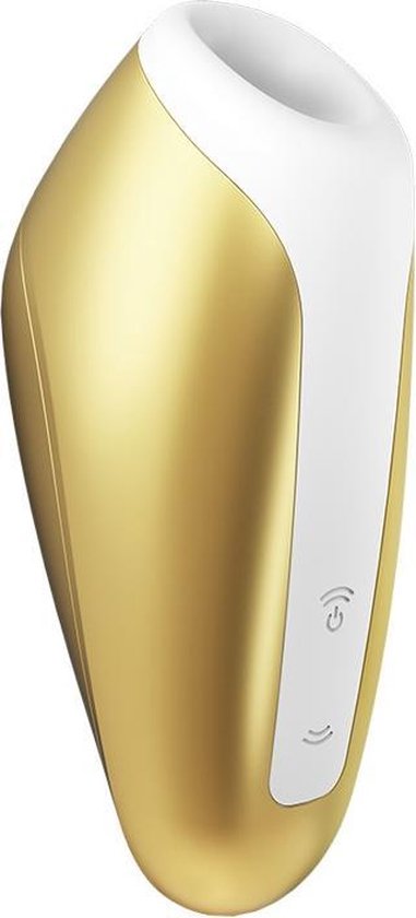 SATISFYER Love Breeze Luchtdrukvibrator - Yellow - Geel