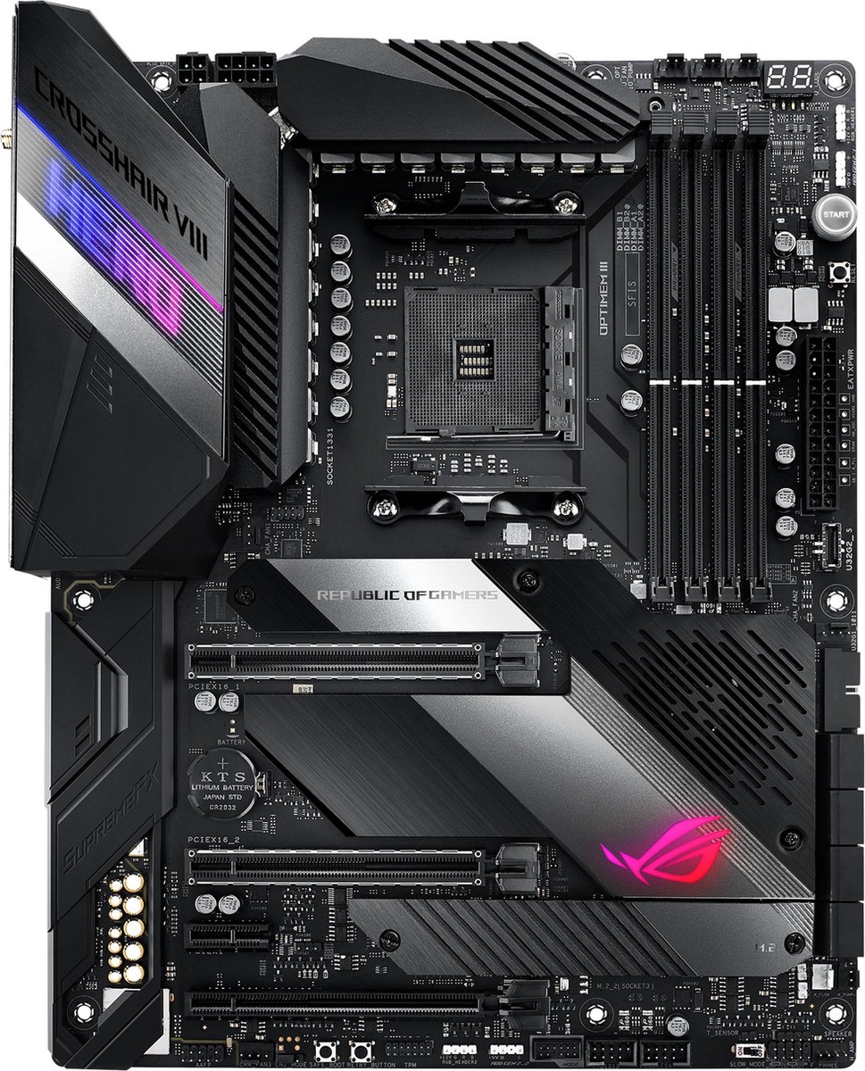 Gigabyte Asus ROG CROSSHAIR VIII HERO (WI-FI)