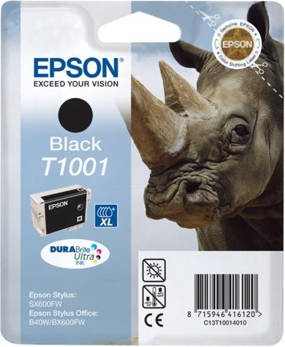 Epson T1001 - Inktcartridge / - Zwart