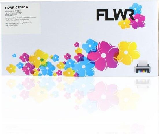 HP FLWR - Toner / 312A / Cyaan - Geschikt voor