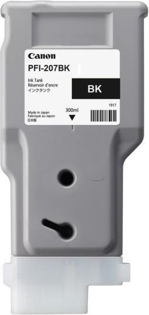 Canon PFI-207 BK inktcartridge - Zwart