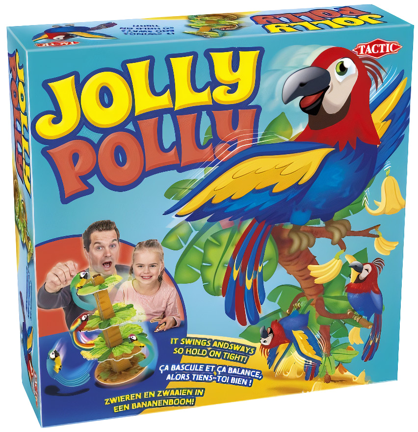 Tactic kinderspel Jolly Polly - Blauw