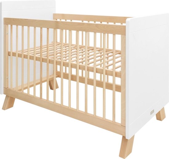Bopita Lisa Bed - 60 x 120 cm/Naturel - Wit