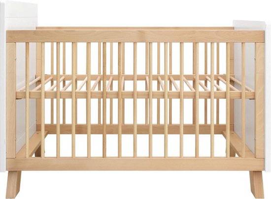Bopita Lisa Bed - 60 x 120 cm/Naturel - Wit