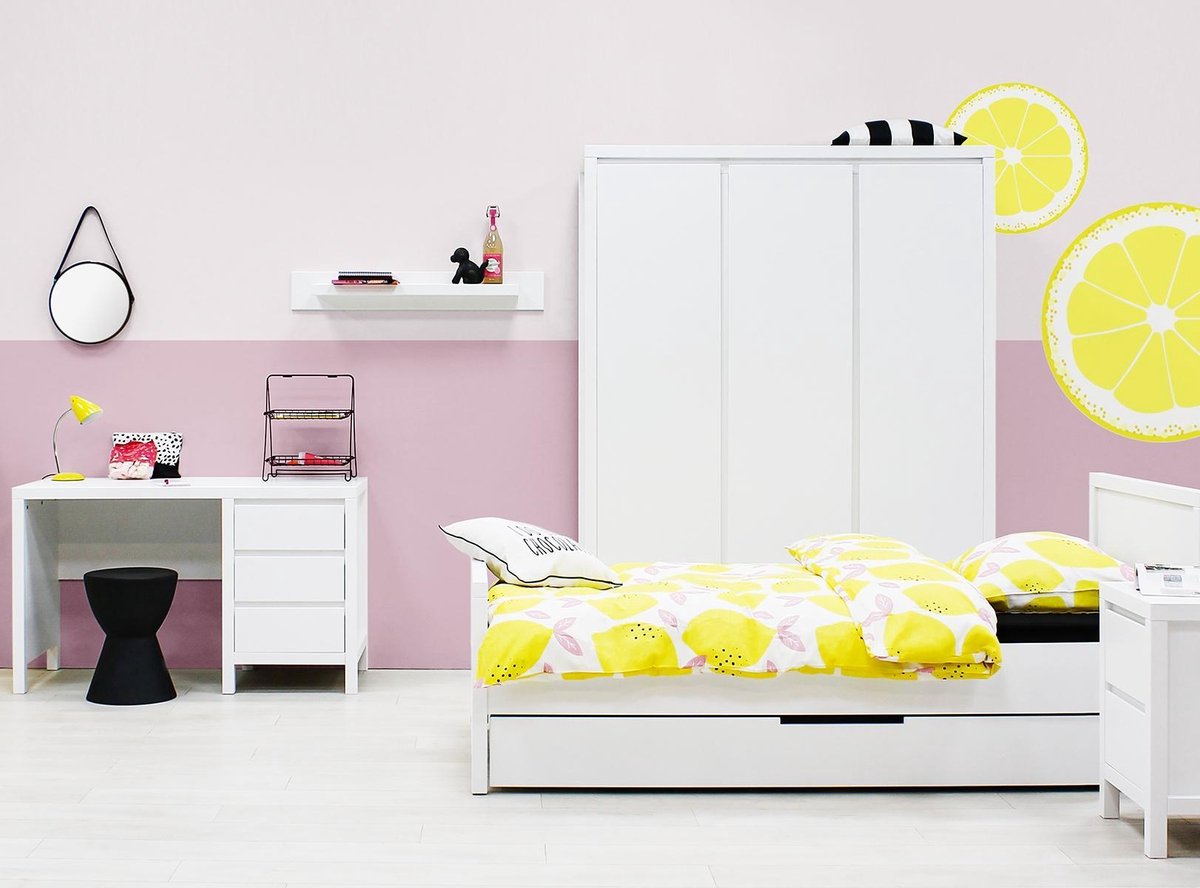 Bopita Corsica 3-Deurskast - - Wit