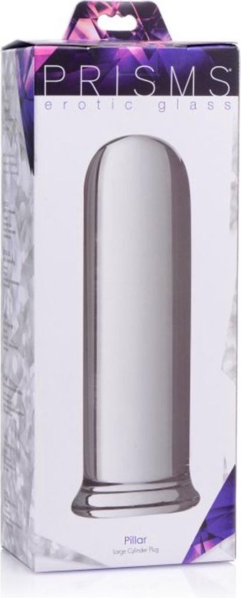 Prisms Erotic Glass Pillar - Glazen Dildo/Plug