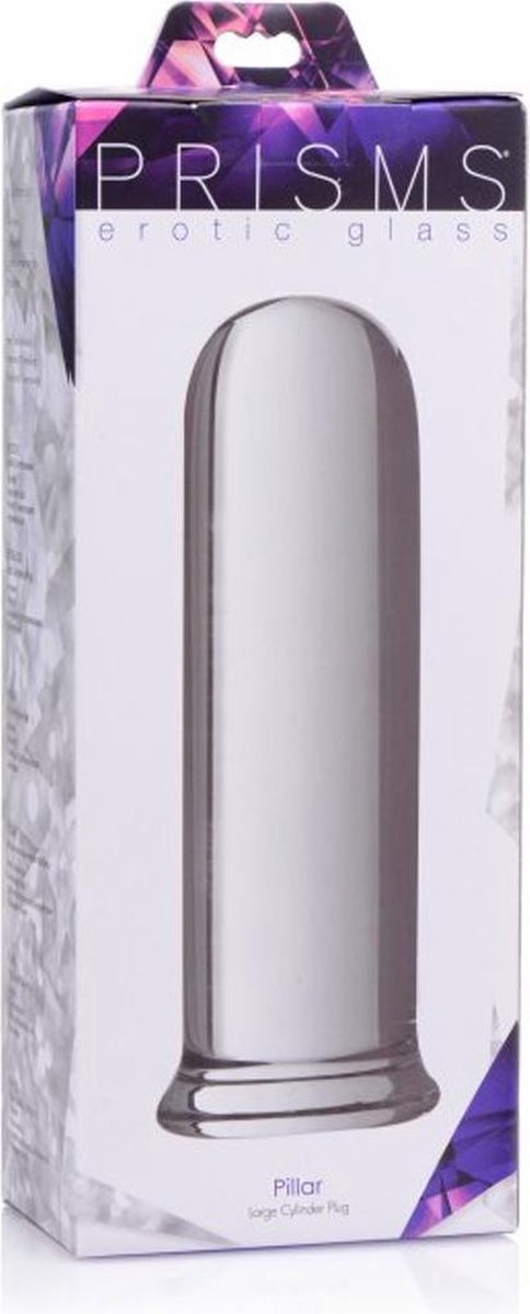 Prisms Erotic Glass Pillar - Glazen Dildo/Plug