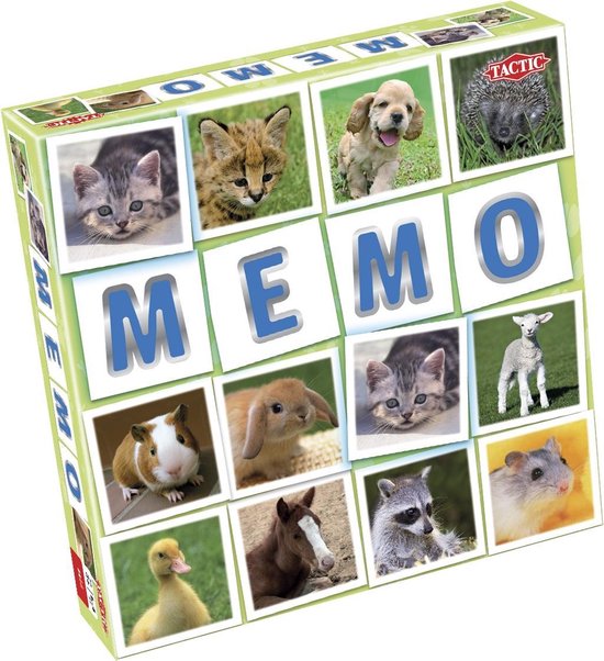 Tactic memory-spel Animals Babies Memo