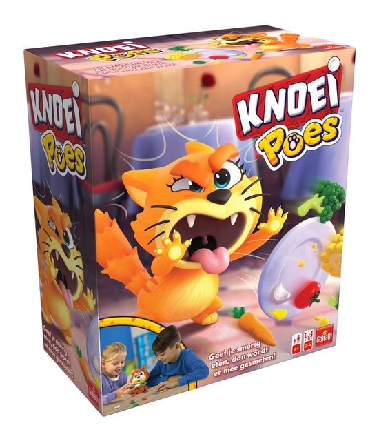 Goliath kinderspel Knoeipoes junior - Oranje