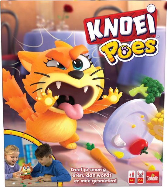 Goliath kinderspel Knoeipoes junior - Oranje