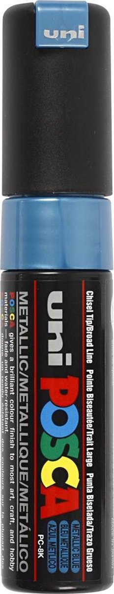 Posca Verfmarker 8K Metallic - Blauw